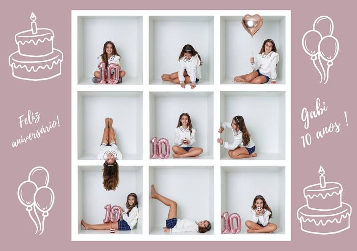 Ensaio Aniversário Infantil