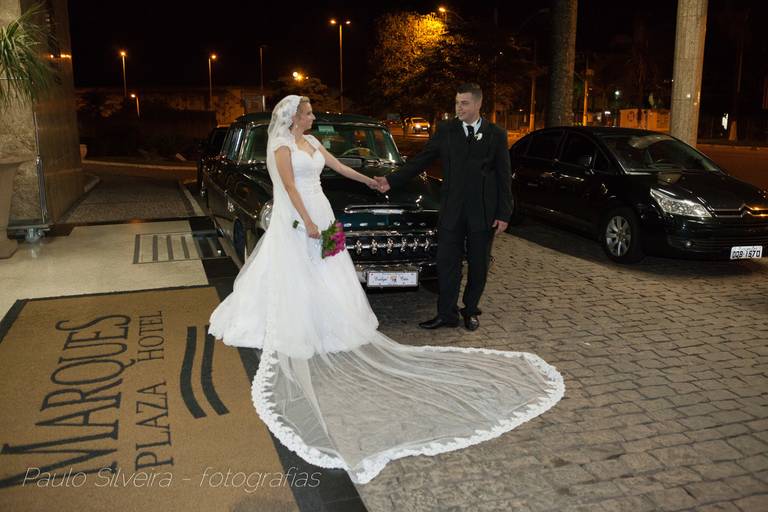 hotel entrada noivos