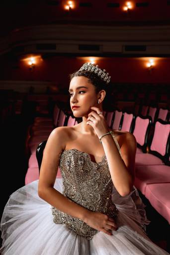 Ensaio de balé no teatro