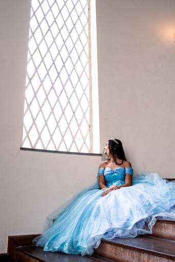 Ensaio de 15 anos de 
cinderela