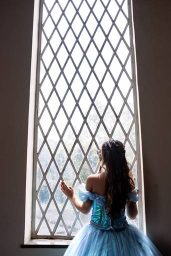 Foto de ensaio no castelo