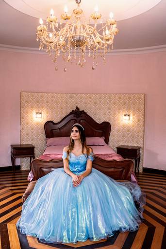 Ensaio de 15 anos, no contry club
