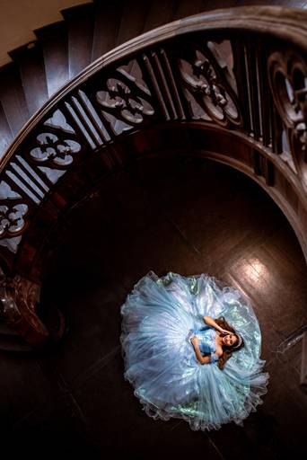 Ensaio de 15 anos temático de peincesa 