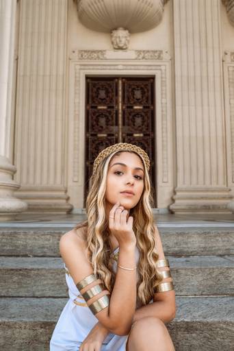 Ensaio de 15 anos temático grécia