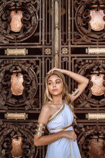 Ensaio de 15 anos temático grécia