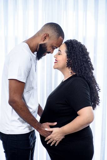 Família linda no ensaio de gestante 