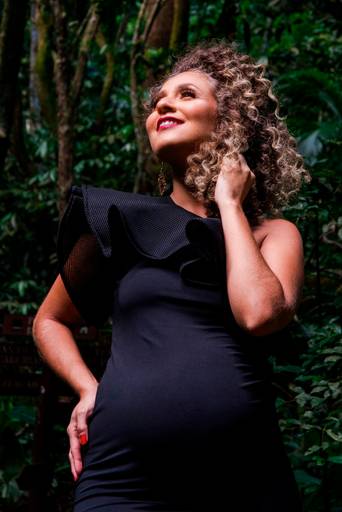 Ensaio de Gestante na Floresta da tijuca