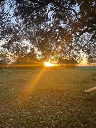 entardecer na comunidade quilombola - Cachoeira do Sul - RS