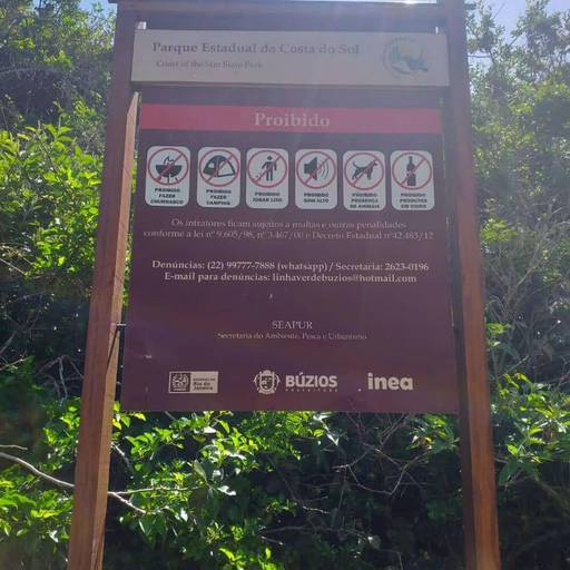 Orientações:
mínimo impacto sempre