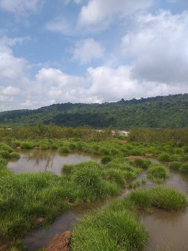 O Salto... coberto de água