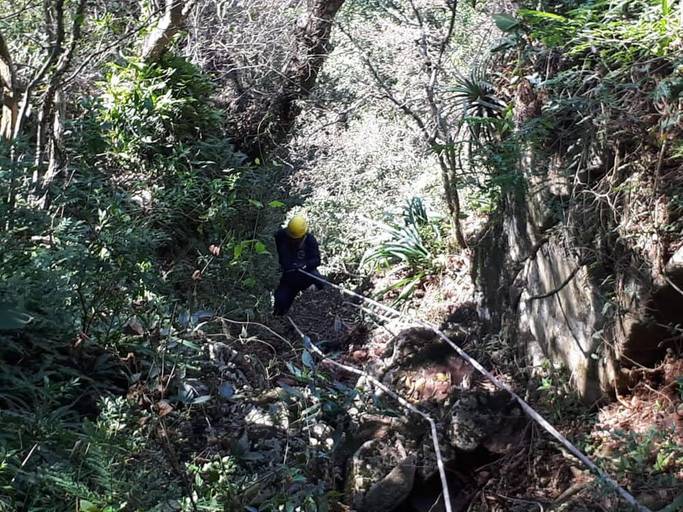 Exercício prático no Morro do Chechela