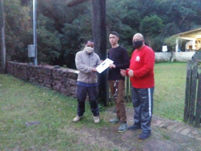 A entrega das cerificações