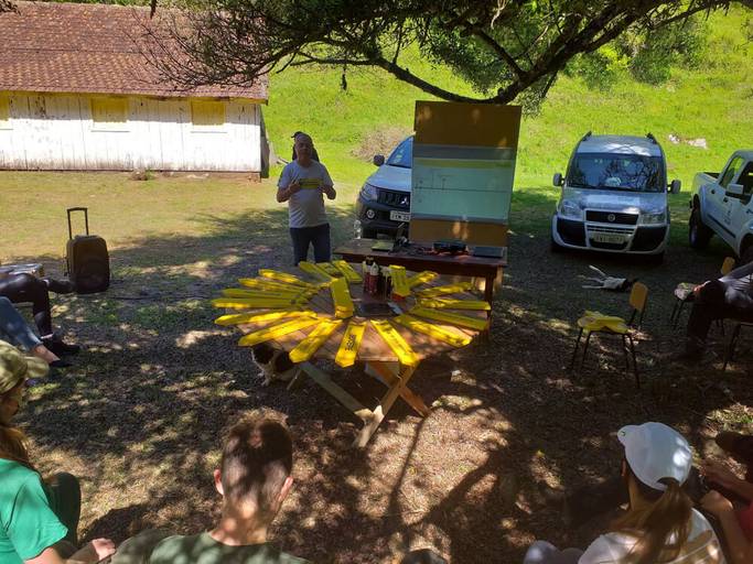 Curso na sede do GBS - Santa Maria - RS