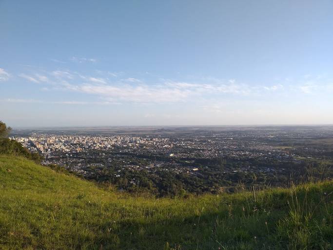 Vista da cidade de Santa Maria - RS