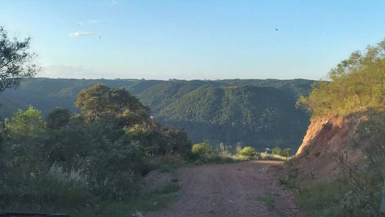 Acesso pelo lado do Vale do Soturno