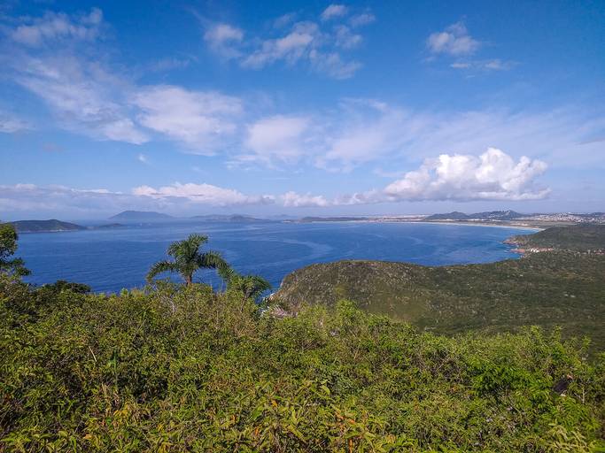 Detalhes da orla de Cabo Frio
