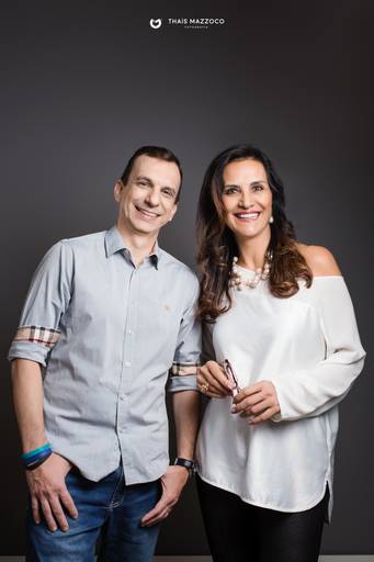 retrato corporativo estudio campinas thais mazzoco fotografia 
 Mario Eduardo Paes e Rachel Abdalla Coach Seja Incrível