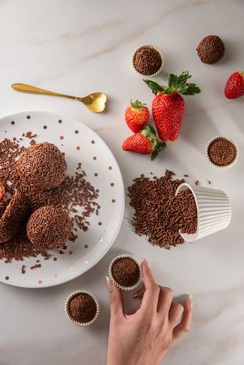 fotografia de brigadeiro, doce, photofood fotografia de comida, fotografia profissional, Ribeirão Preto