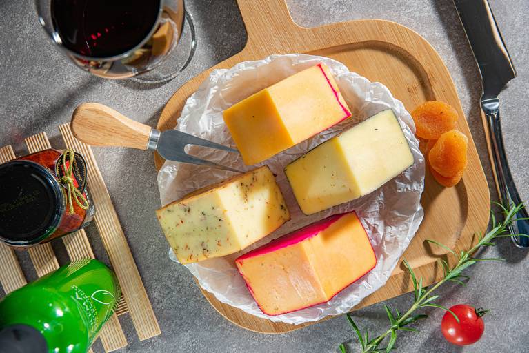Fotografia de comida em ribeirão preto queijos