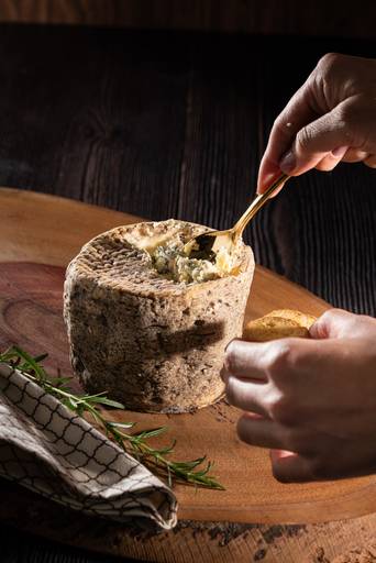 Fotografia de comida em ribeirão preto queijos