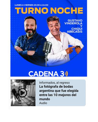 Nota para la radio Argentina con Chiqui Abecasis, Erika Fayolle Fotografia . 10 mejores del mundo