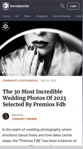 Fotografo de Boda. Erika Fayolle. Mejores del mundo. Foto ganadora. Concurso internacional