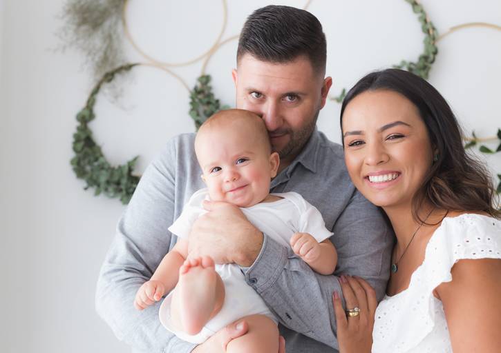 Ensaio Família Estúdio
