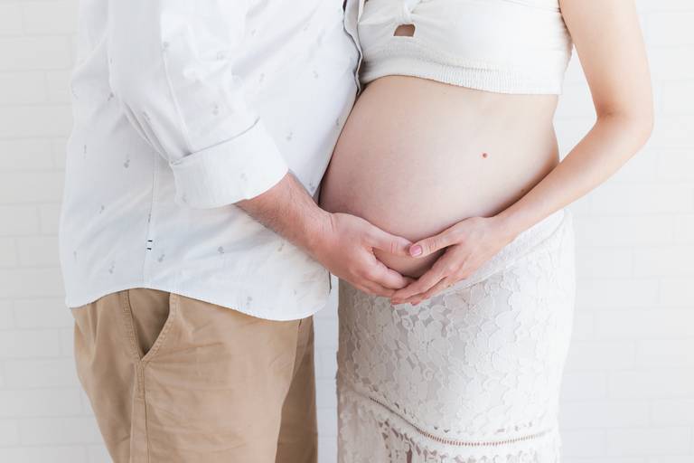 Ensaio Gestante no Estúdio