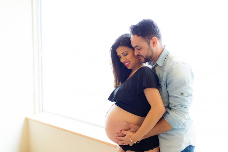 Ensaio Gestante em Hotel