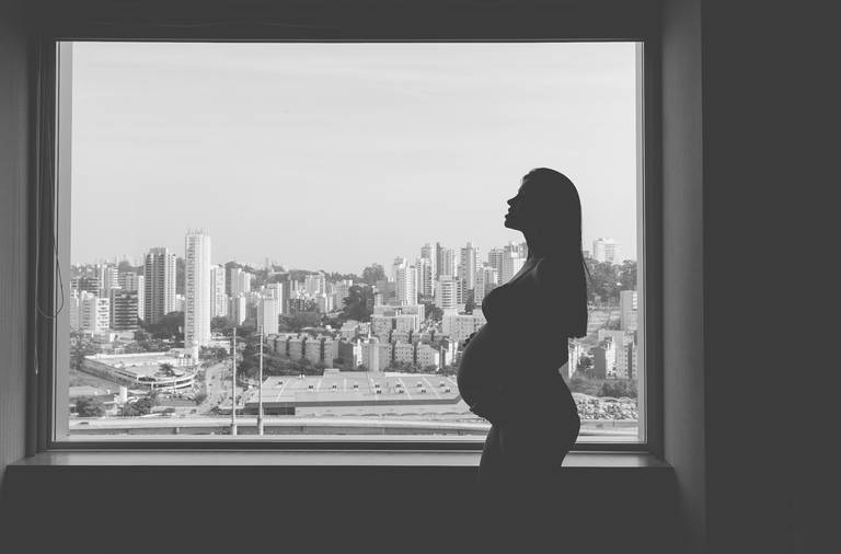 Ensaio Gestante em Hotel