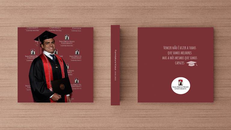 Álbum de fotos formatura faculdade
