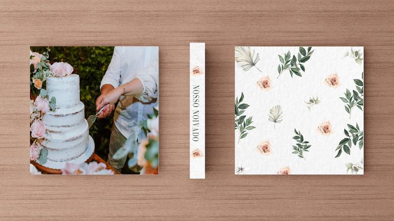 Álbum de fotos noivado