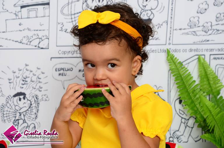 Cenário turma da  mônica