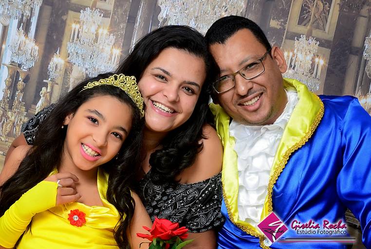 Book infantil bela e a fera 