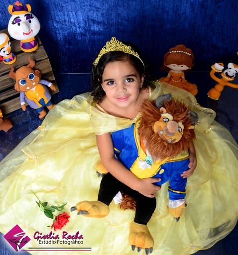 Book infantil bela e a fera 