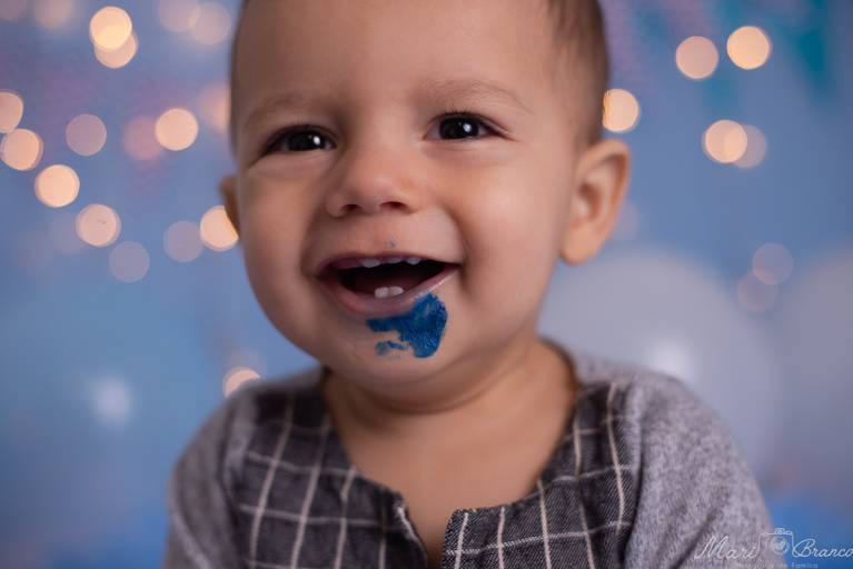 Sessão fotográfica 1 aninho smash the cake menino estúdio Freguesia Jacarepagua Rio de Janeiro