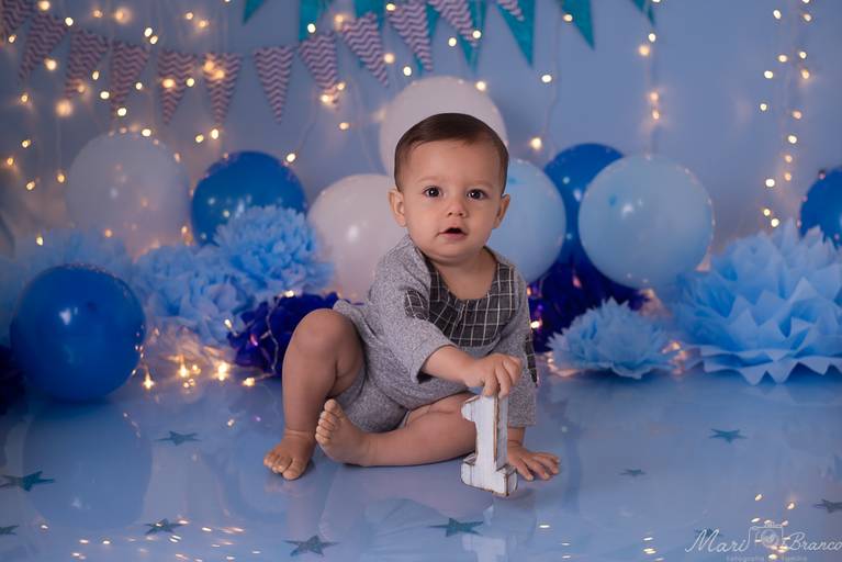 Sessão fotográfica 1 aninho smash the cake menino estúdio Freguesia Jacarepagua Rio de Janeiro