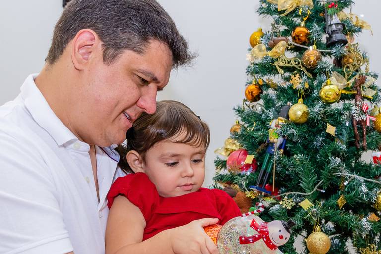 Ensaio de Natal em família por Cristiane Libardi Fotografia- São José do Rio Preto-SP 