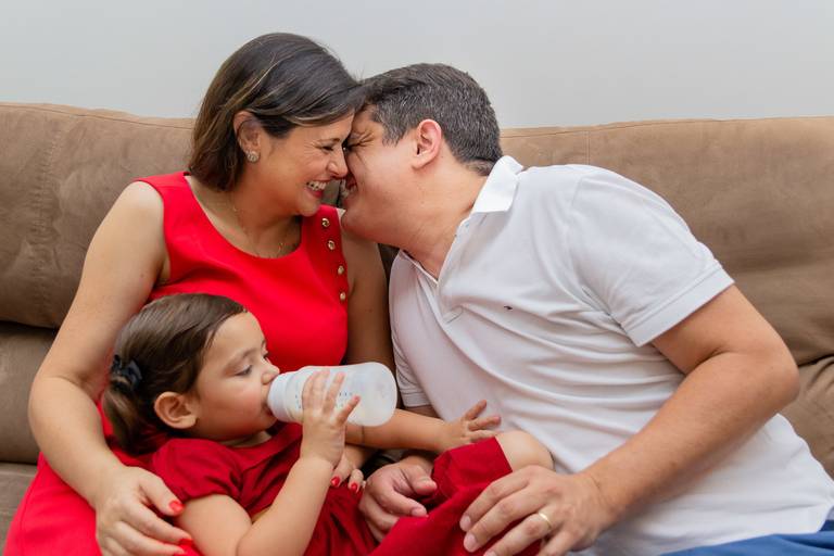 Ensaio de Natal em família por Cristiane Libardi Fotografia- São José do Rio Preto - SP 