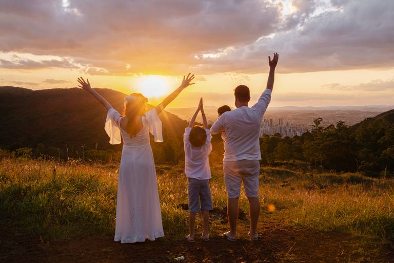 por_do_sol_ensaio_familia