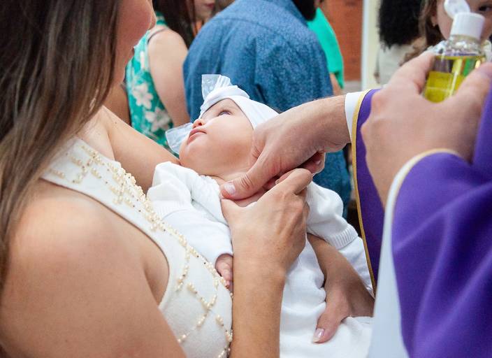 Benção Óleo do batismo