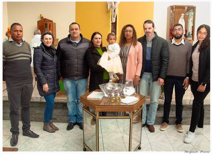 Família - padrinhos, compromisso na fé