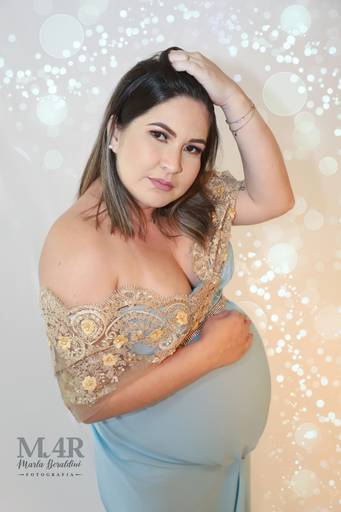 RENDA BEGE TECIDO AZUL BEBÊ 