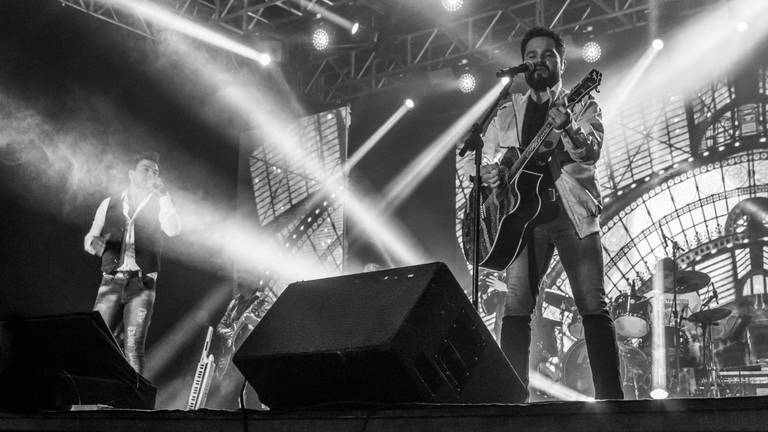 Foto do Show do Zezé di Camargo e Luciano na Expo Santa Helena 2018