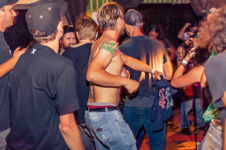 Foto de show no Casarão do Rock em Santa Helena