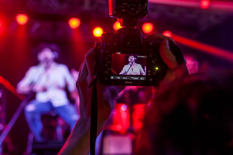 Foto no show do Loubet em Assis Chateaubriand