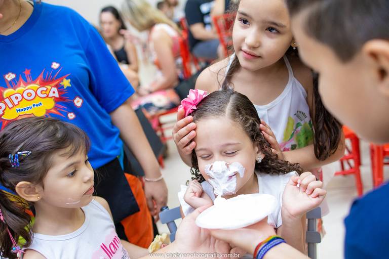 buffet infantil bauru, recração infantil bauru, torta na cara, fotógrafo infantil bauru