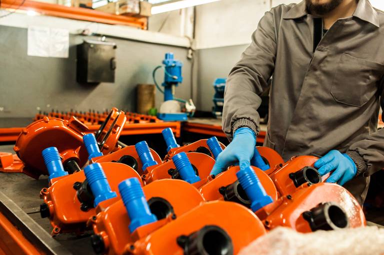 Ensaio institucional para indústria