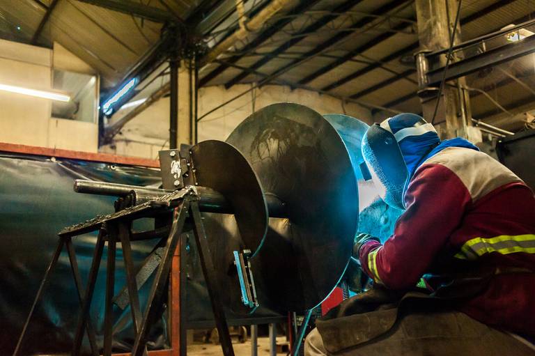 Ensaio soldador empresa bristol, em são jerônimo.