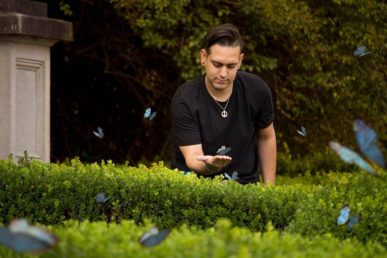 fotografo marco aurelio em sao paulo, criativo, borboletas, jardim, fotografo em sao paulo, fotografo de ensaio, fotografo de moda